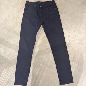 Massimo Dutti Navy Trousers